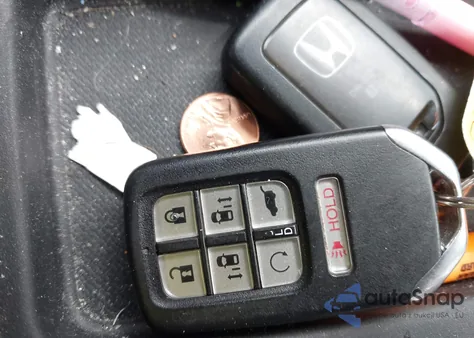 2019 Honda Odyssey Ex-L z USA, uszkodzony, nr VIN 5FNRL6H71KB049716